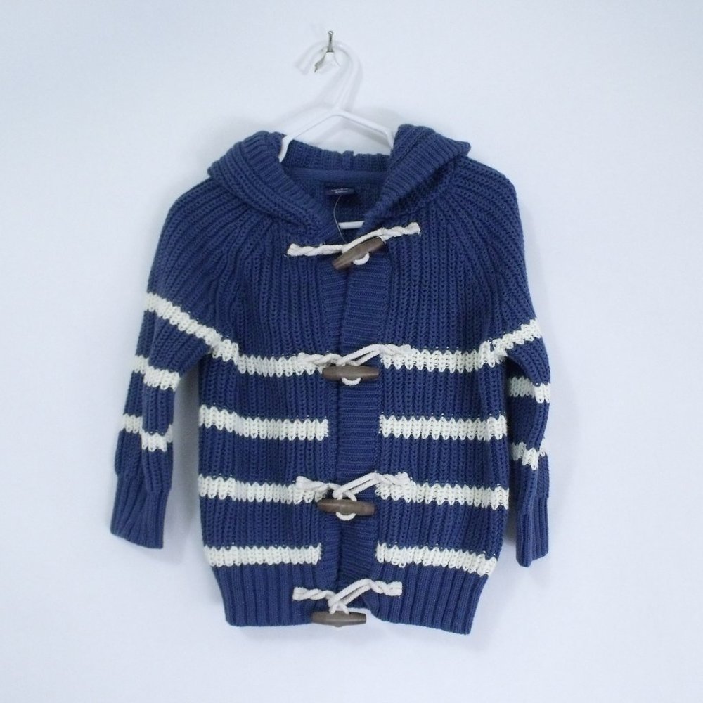 Baby Gap Hooded Cardigan Sweater 18-24M